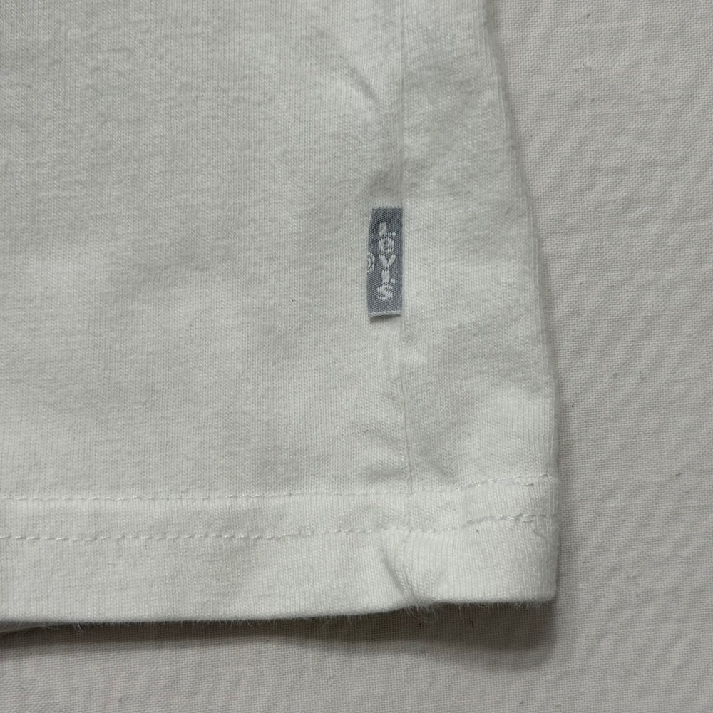 Levi's‎ SilverTab Graphic T-Shirt Mens Large White Relaxed Fit Logo - Picture 4 of 8